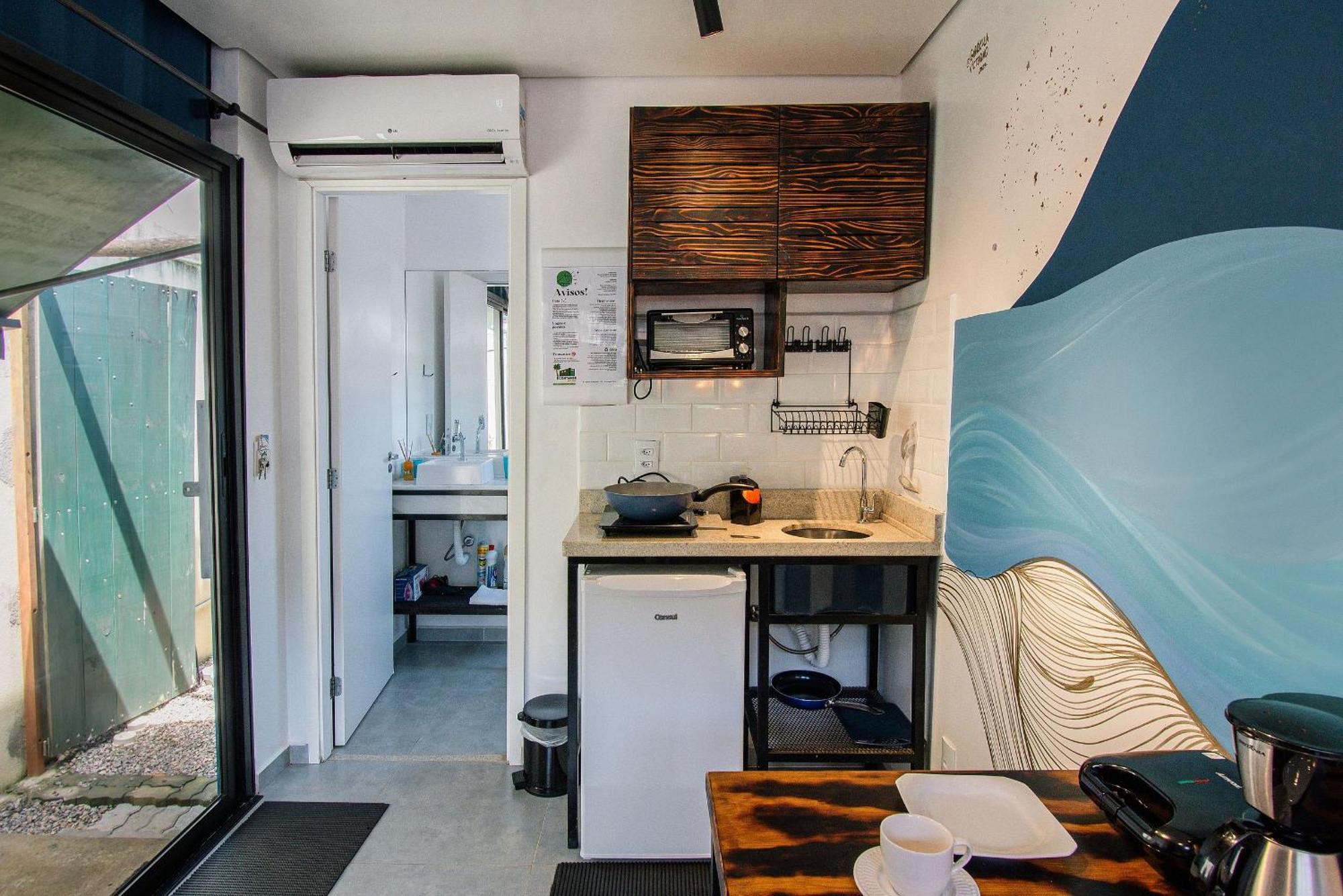 Econtainer Ubatuba Villa Eksteriør bilde